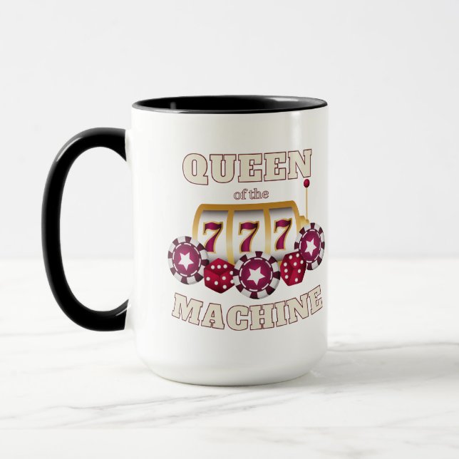 Queen of the Machine Casino  Mug (Left)