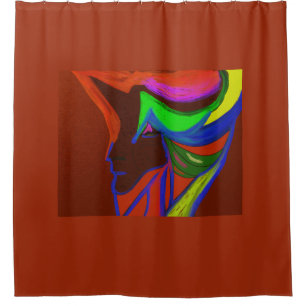 Queen of the Mermaids Shower Curtain