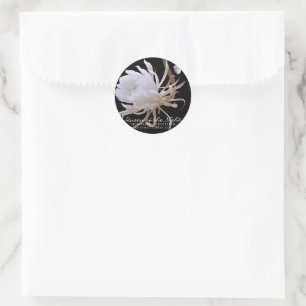 Queen of the Night ラウンドシール Classic Round Sticker