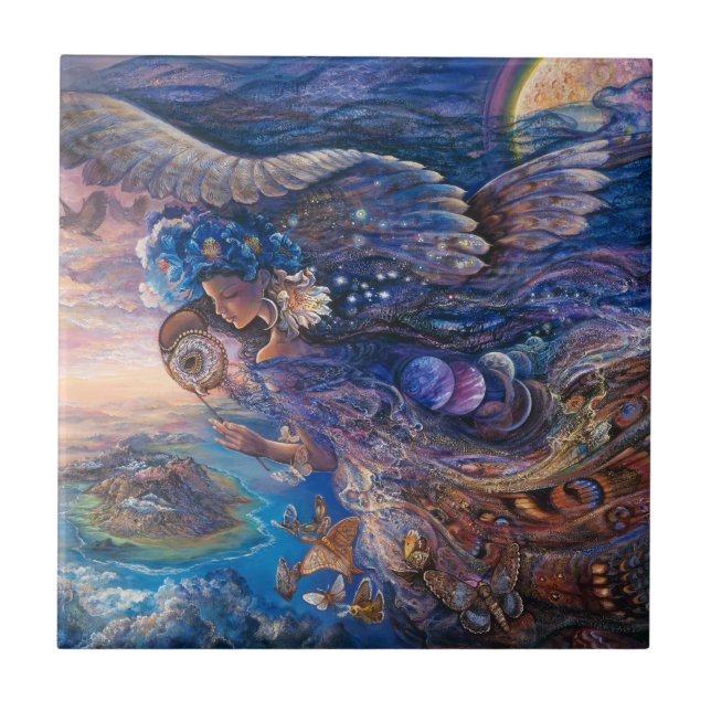 Queen of the Night 6x6 Ceramic Tile (Front)