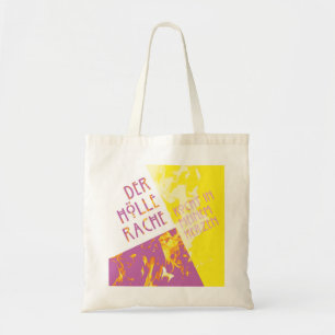 Queen of the Night angular flame tote Bag