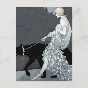 “Queen of the Night” by Marjorie Miller Postcard