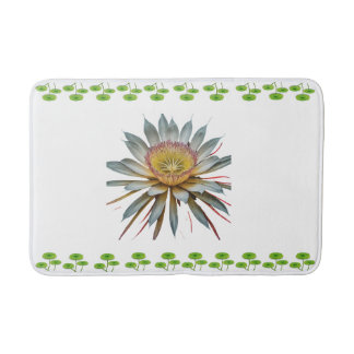 Queen of the Night Leafy Accents Bath Mat