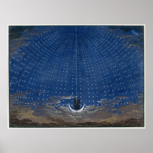 Queen of the Night Mozart Magic Flute Zauberflöte Poster (Front)