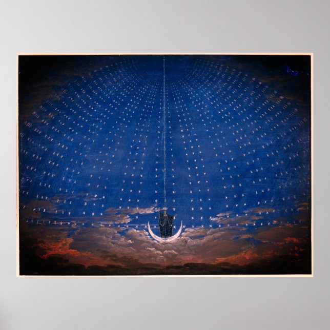 Queen of the Night Mozart Magic Flute Zauberflöte Poster (Front)