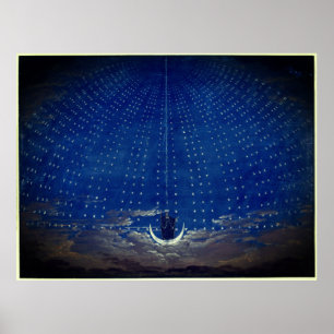 Queen of the Night Mozart Magic Flute Zauberflöte Poster