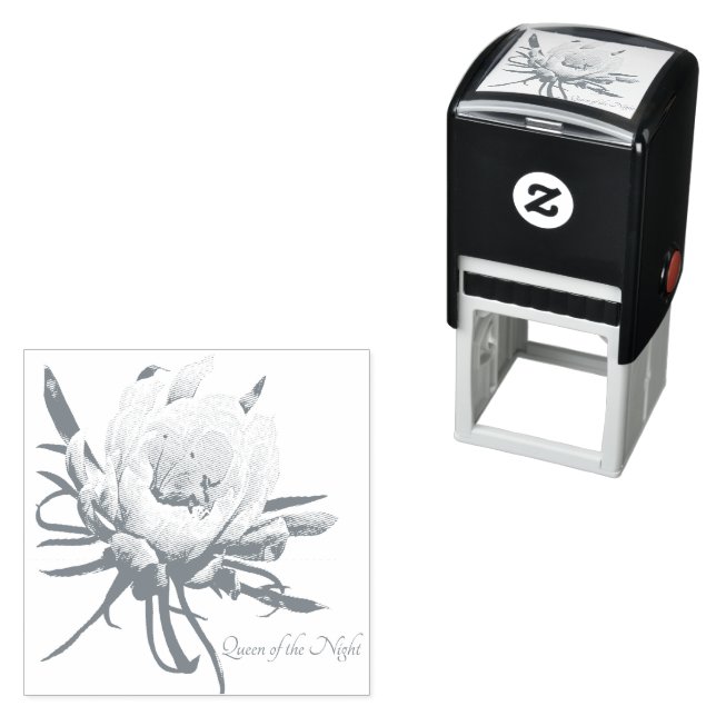 Queen of the Night Self-inking Stamp (In Situ)