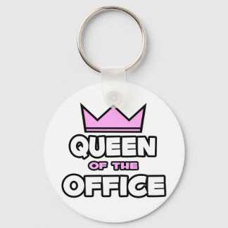 Queen of the Office Key Ring