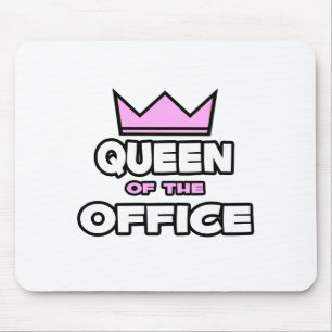 Queen of the Office Mouse Mat