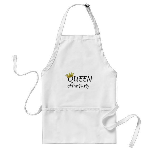 Queen Of The Party Standard Apron (Front)