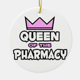 Queen of The Pharmacy Ceramic Tree Decoration