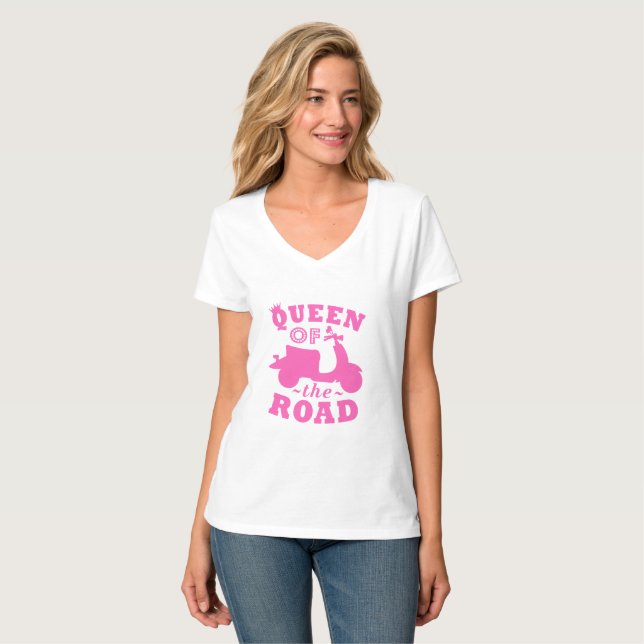 Queen of the Road T-Shirt (Front Full)