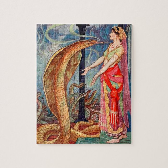 Queen of the Snakes Jigsaw Puzzle (Vertical)