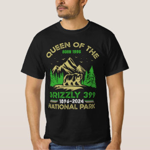 Queen Of The Tetons born 1996 Grizzly 399 National T-Shirt