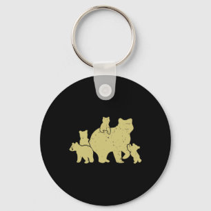 Queen Of The Tetons Grizzly 9 National Park Key Ring