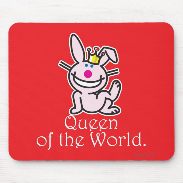 Queen Of The World Mouse Mat (Front)
