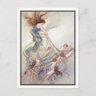 Queen of Them All by Warwick Goble Postcard