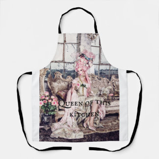 Queen of this kitchen apron