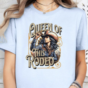 Queen of this Rodeo Tee, Cowgirl Gift, Girl Boss T-Shirt