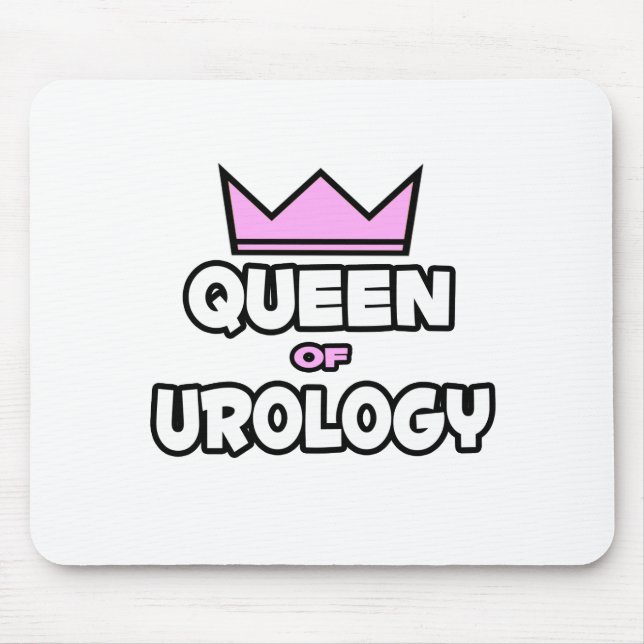 Queen of Urology Mouse Mat (Front)
