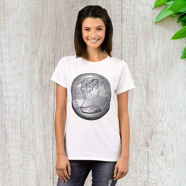 Queen On A Coin T-Shirt (Creator Uploaded)