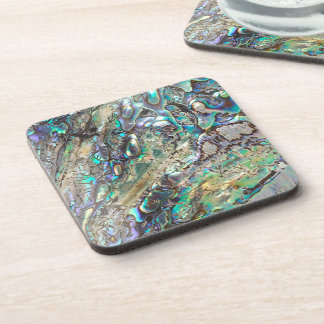 Queen paua shell coaster