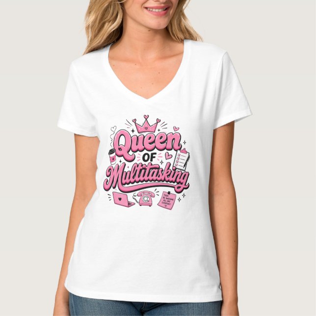 Queen-Pick Your Size  T-Shirt (Front)
