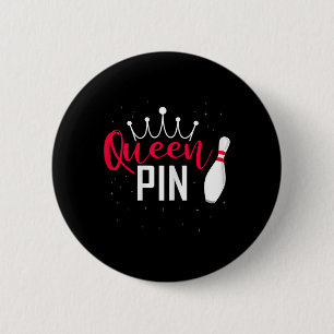 Queen Pin Shirt Bowler Bowling League For Bowling 