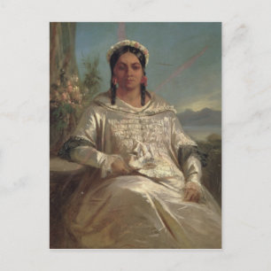 Queen Pomare IV of Tahiti Postcard