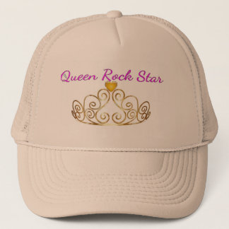 Queen Rockstar Rose Gold Hat