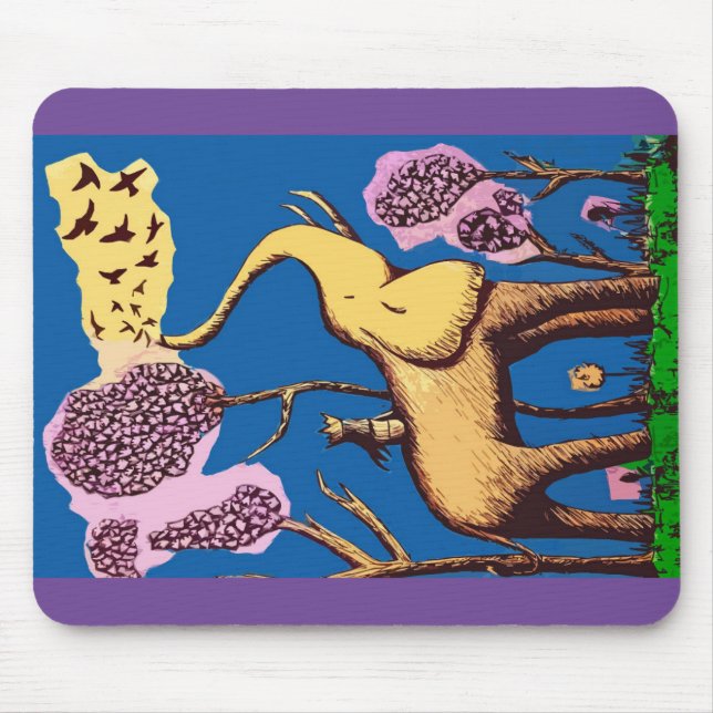 Queen’s Vacation Mouse Mat (Front)