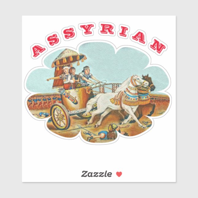 Queen Shamiram Custom-Cut Vinyl Sticker (Sheet)