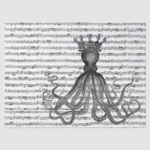 Queen Squid!! Tissue Paper