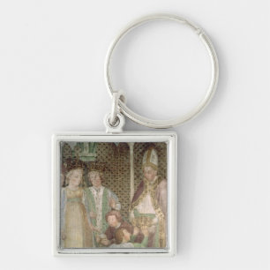 Queen Theodolinda and Pope Gregory the Great Key Ring