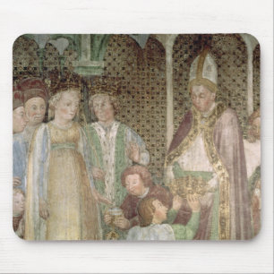 Queen Theodolinda and Pope Gregory the Great Mouse Mat
