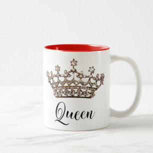 "Queen" Tiara Mug