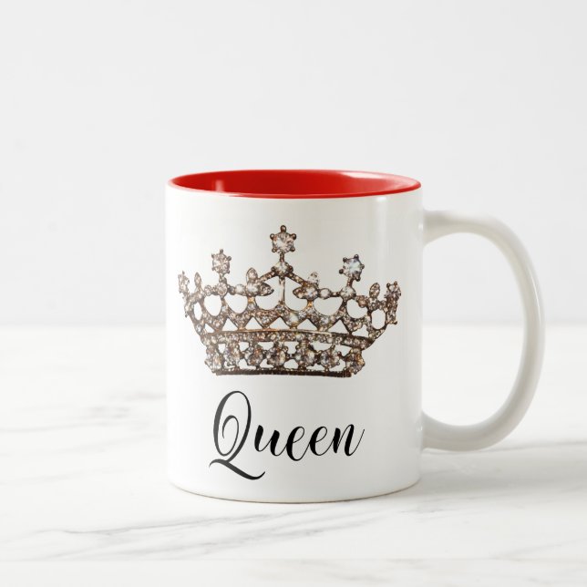 "Queen" Tiara Mug (Right)
