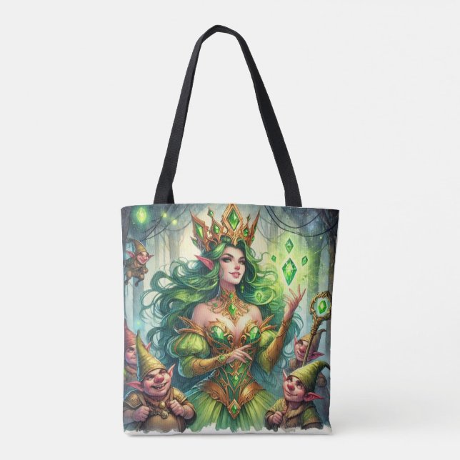 Queen  Tote Bag (Back)