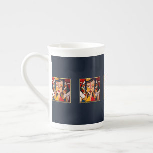 Queen Twin Soul Bone China Mug