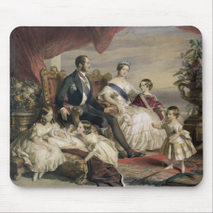 Queen Victoria (1819-1901) and Prince Albert (1819 Mouse Mat