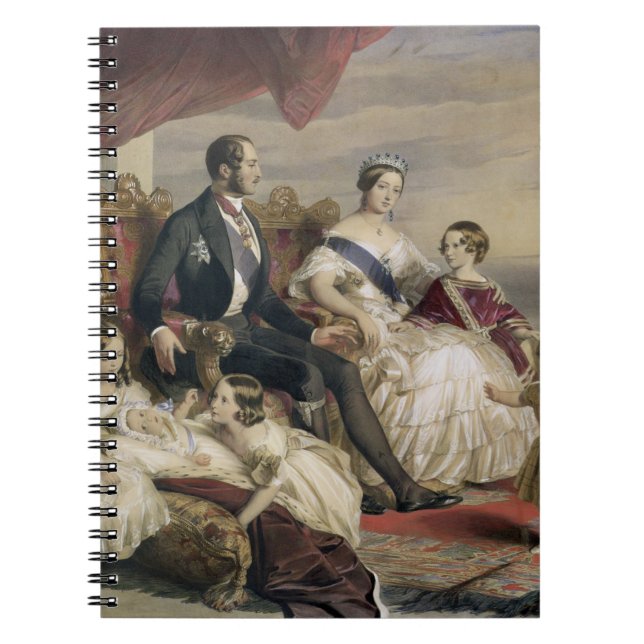Queen Victoria (1819-1901) and Prince Albert (1819 Notebook (Front)