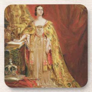 Queen Victoria (1819-1901) Taking the Coronation O Coaster