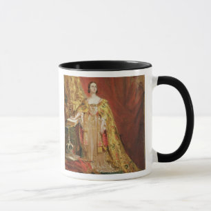 Queen Victoria (1819-1901) Taking the Coronation O Mug
