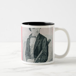 Queen Victoria and Prince Albert bookmarks Two-Tone Coffee Mug