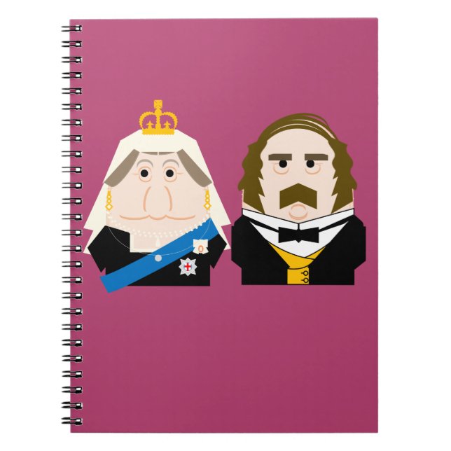 Queen Victoria and Prince Albert Notebook (Front)