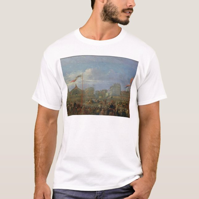 Queen Victoria  Arriving at the Gare de l'Est T-Shirt (Front)