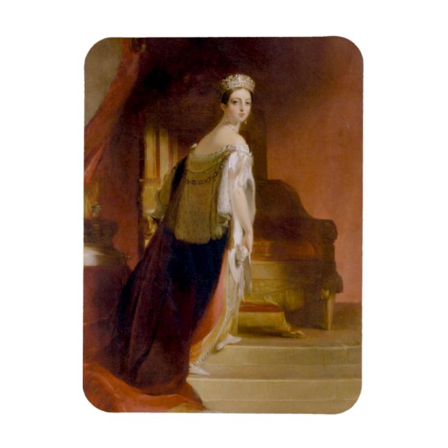 Queen Victoria (by Thomas Sully) Magnet (Vertical)