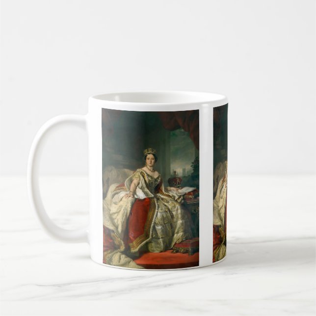 Queen Victoria  Coffee Mug (Left)