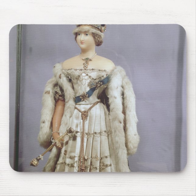 Queen Victoria  doll Mouse Mat (Front)
