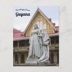 Queen Victoria High Court Georgetown Guyana Postcard
